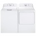 GE GTW330ASK1WW 3.8 cu. ft. White Top Load Washer and GE GTD33GASK0WW 7.2 cu. ft. 240 Volt White Electric Vented Dryer